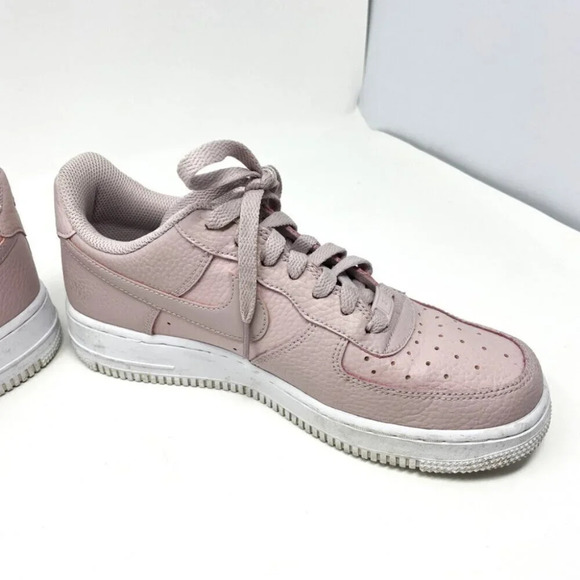 Nike Air Force 1 Low '07 Platinum Violet Low Top Sneakers Shoes Size 8 - Picture 6 of 10